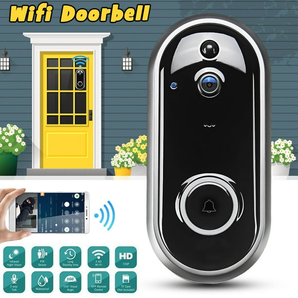 Smart Home HD Video DoorBell Wireless WiFi Intercom Camera Phone Two-Way Audios Smart Home HD Video DoorBell Wireless WiFi Intercom Camera Phone Two-Way Audios